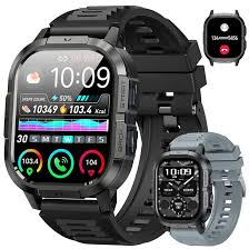 2023 NKS07 Smartwatch ip68 sport look military android ios men women NFC amoled screen display smart watch with bp for Amazfit